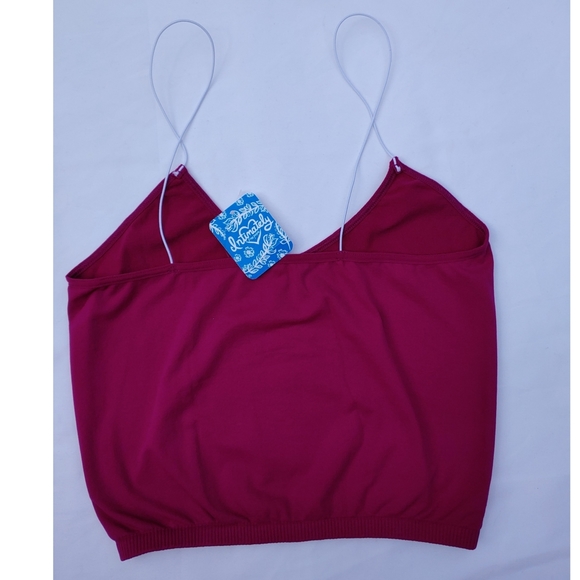 🆕Free People Brami Skinny Strap Fuschia M/L - Picture 5 of 8